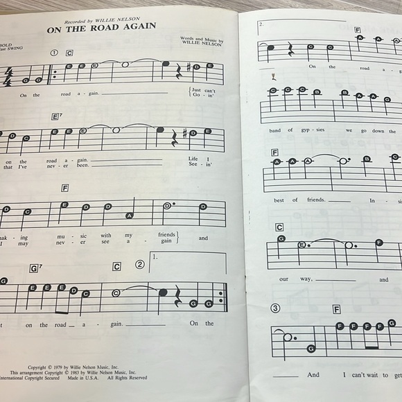 1984 & 1989 Easy ABC music for keyboards or piano super easy hits and 50 top - Picture 4 of 5